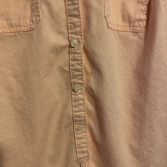 Coral button down size medium - Picture 3 of 4